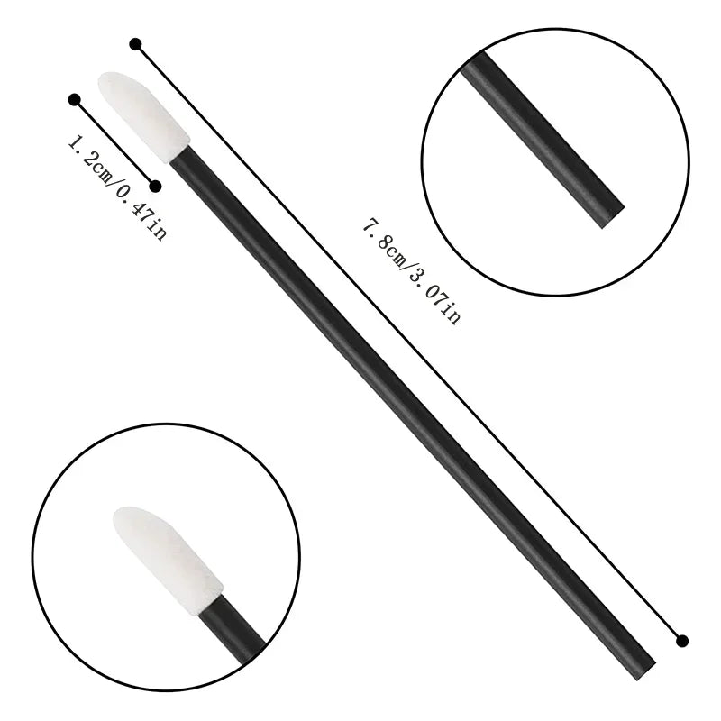 DISPOSABLE EYELASH BRUSHES