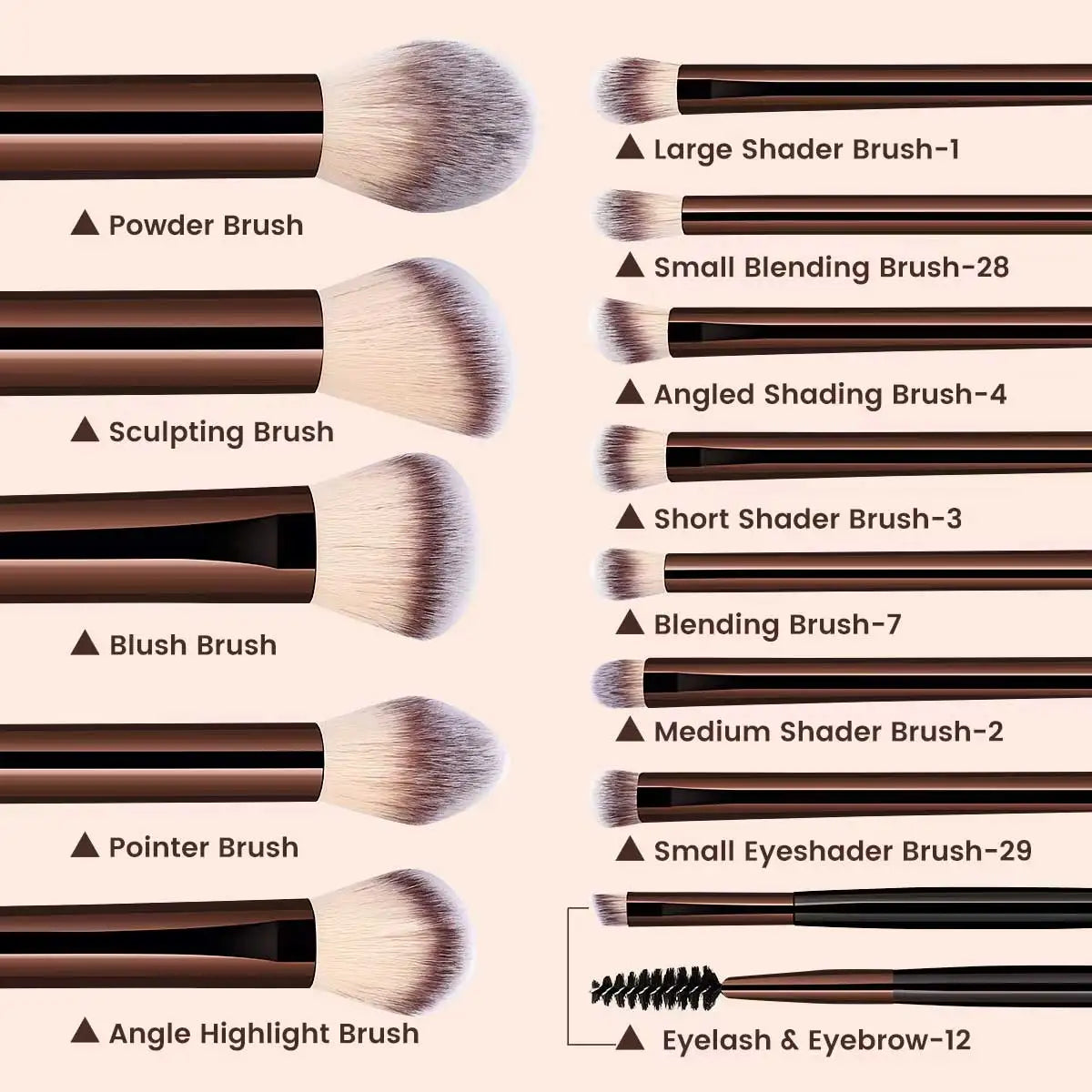 MAKEUP BRUSH SET