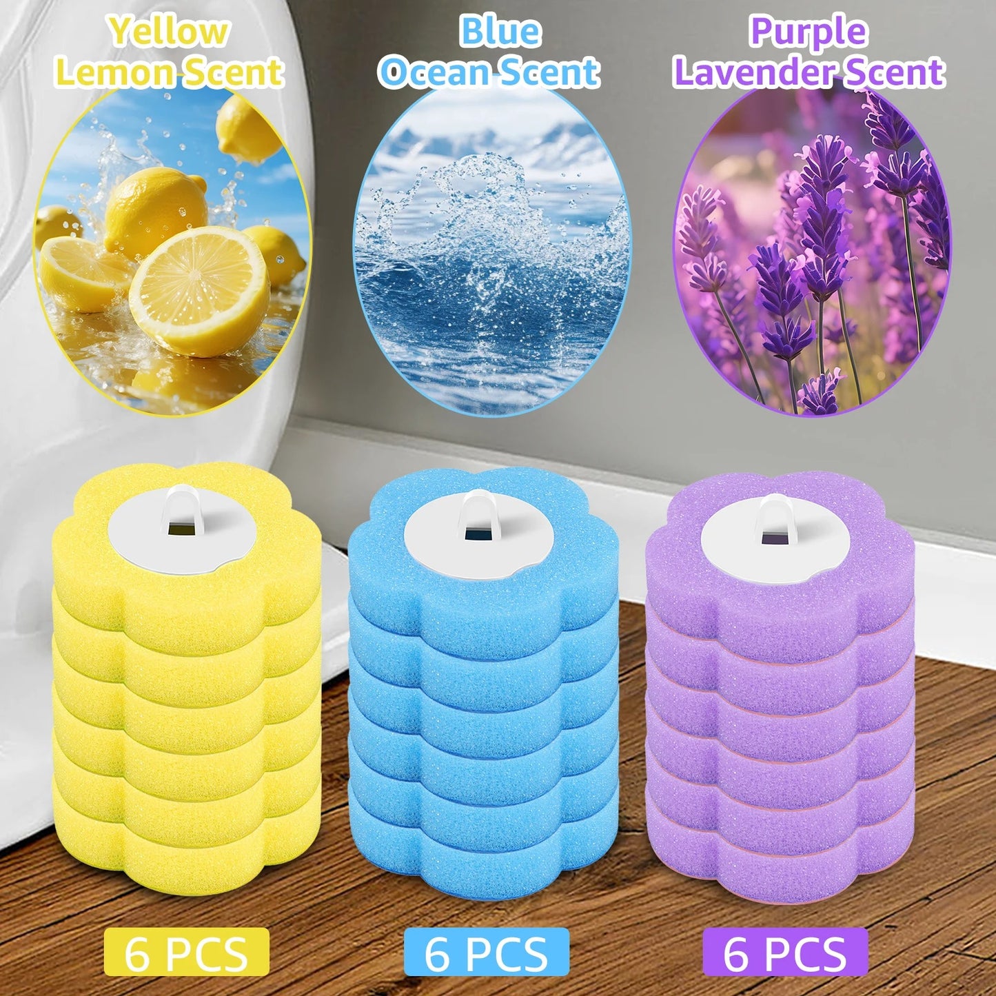 DISPOSABLE TOILET BRUSH